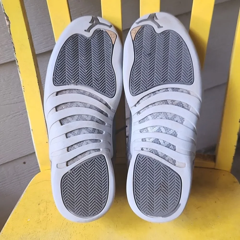 Authentic Air Jordan 12 Retro Wolf Grey 13